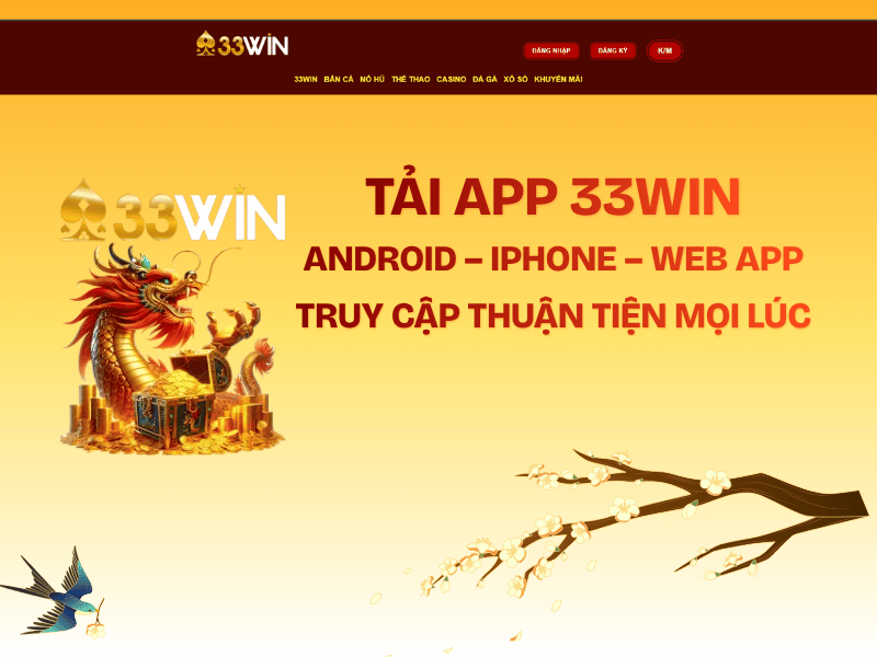 tải app 33WIN