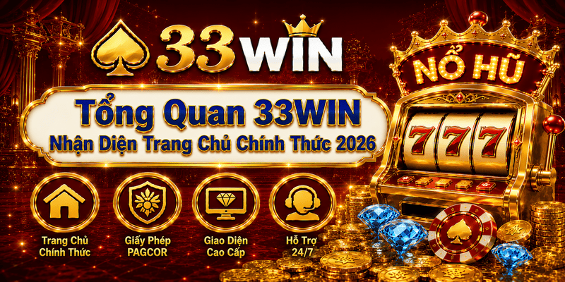 Tổng Quan 33WIN – Nhận Diện Trang Chủ Chính Thức Uy Tín 2026